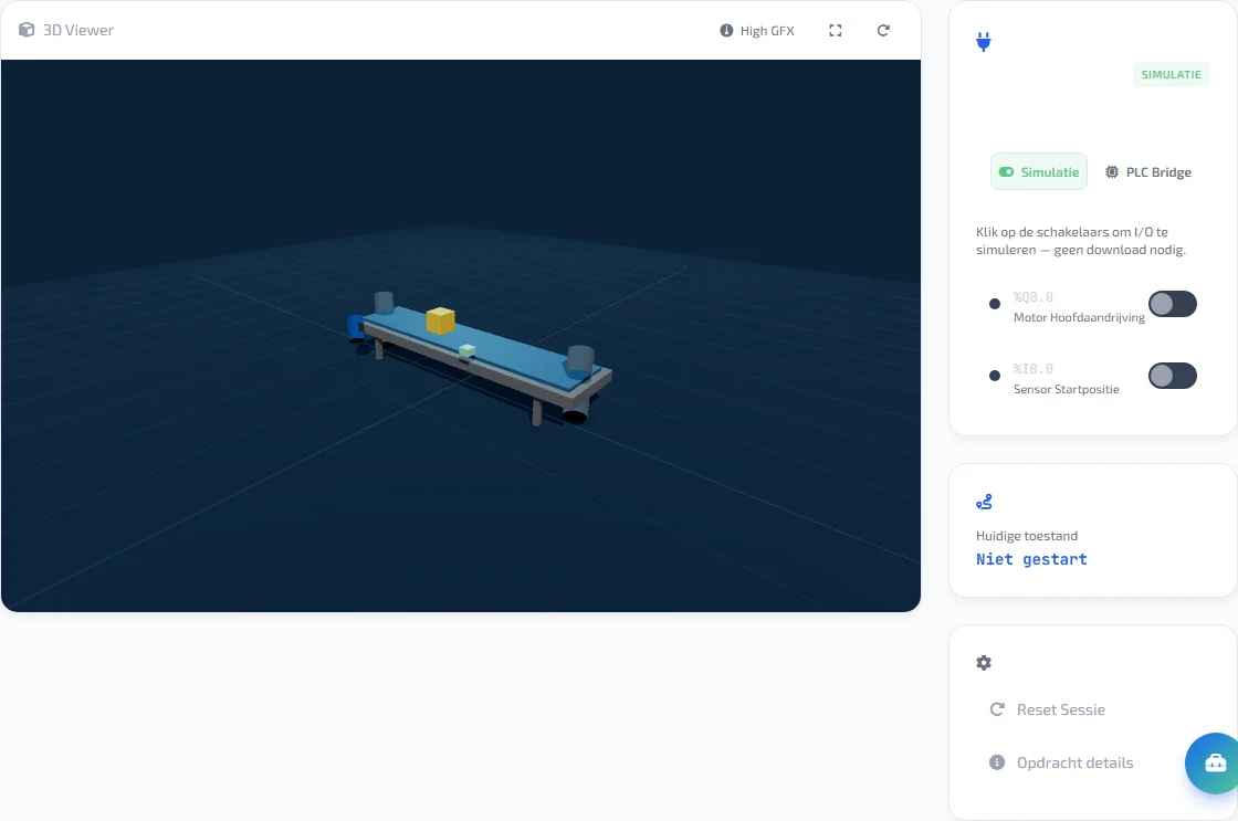 UniqLearn PLC simulator